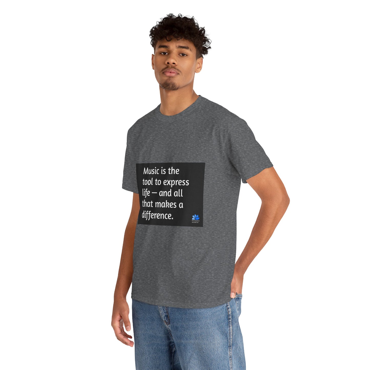 Alarm Dance Unisex ™ Heavy Cotton T-Shirt: Zitate von Herbie Hancock