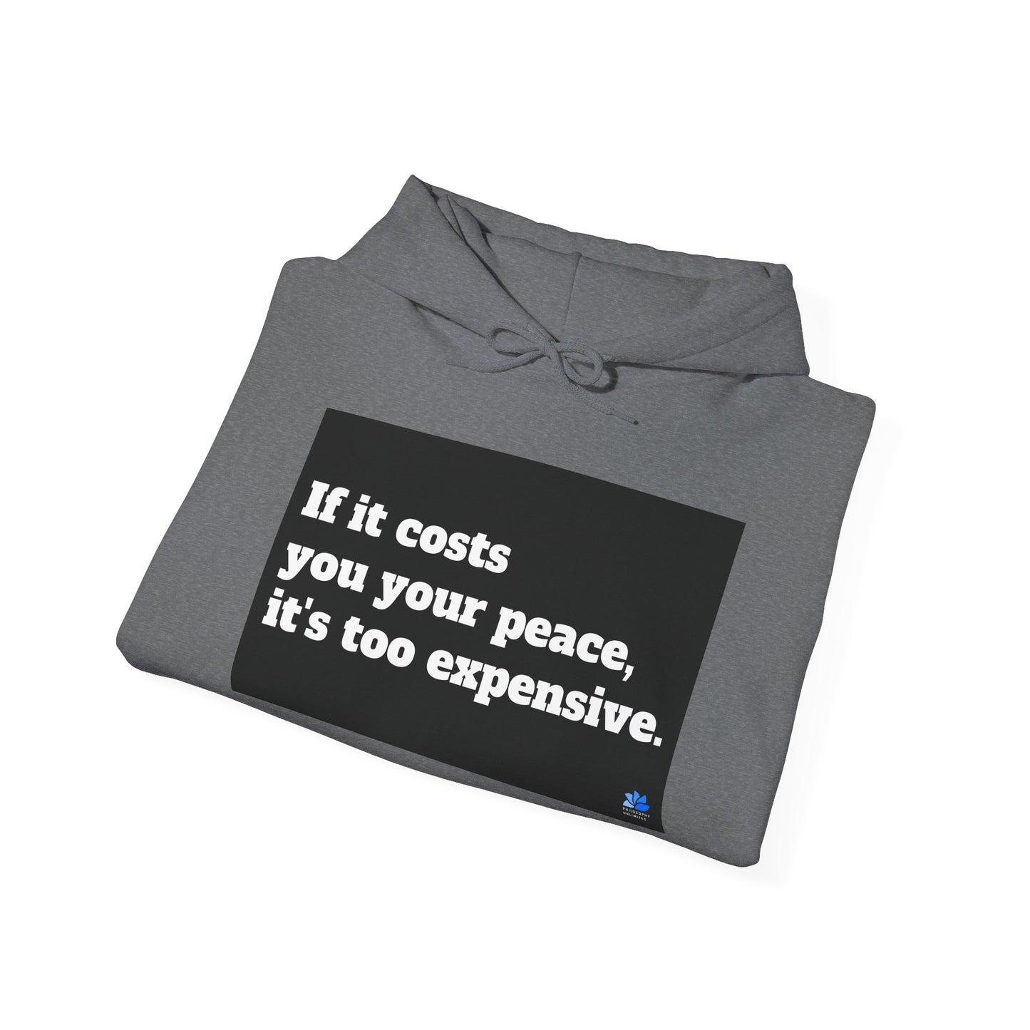 Back In Peace Unisex Heavy Blend ™ Hoodie: Paulo Coelho Quotes