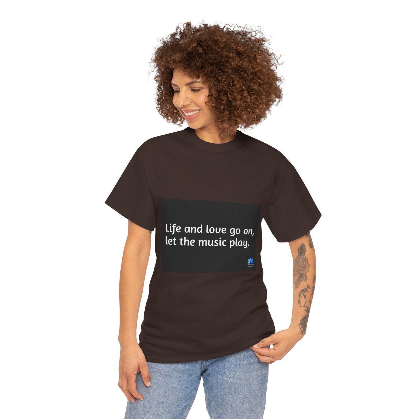 Alarm Dance Unisex™ T-shirt i kraftig bomuld: Johnny Cash Quotes 