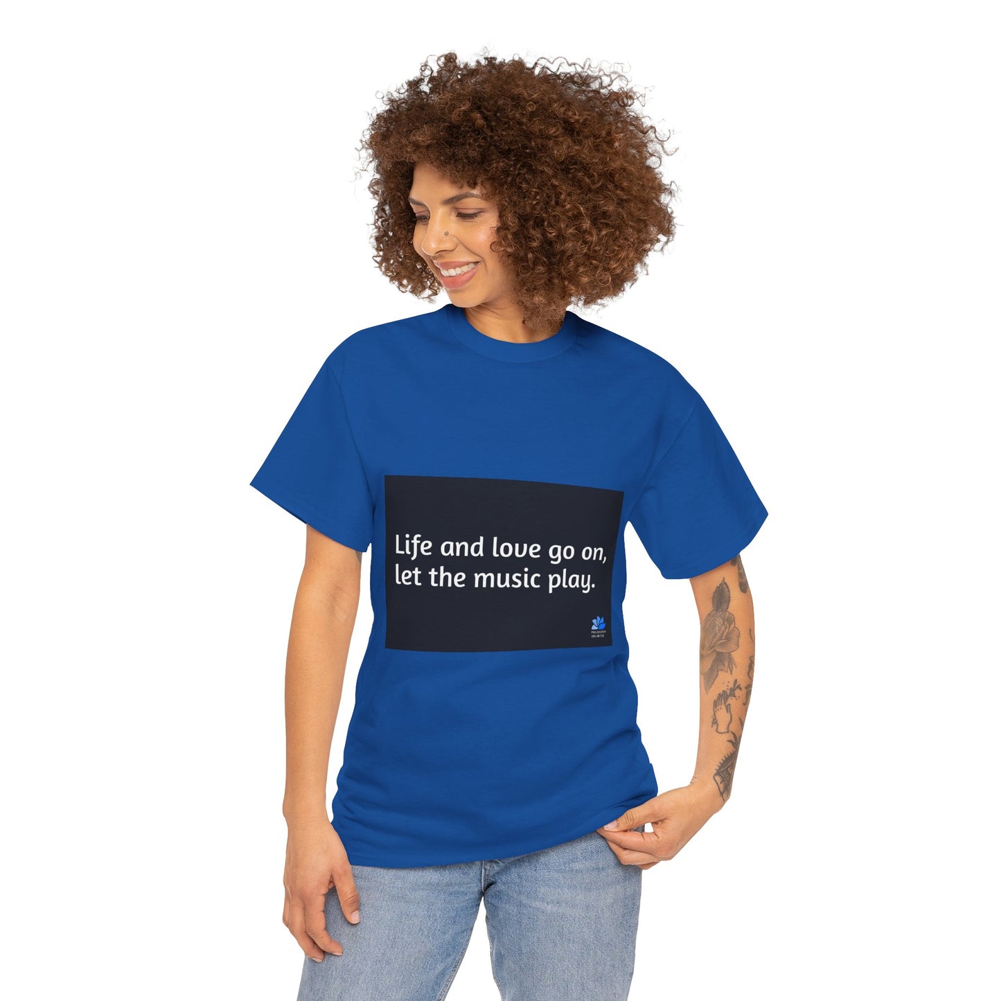 Alarm Dance Unisex™ T-shirt i kraftig bomuld: Johnny Cash Quotes 