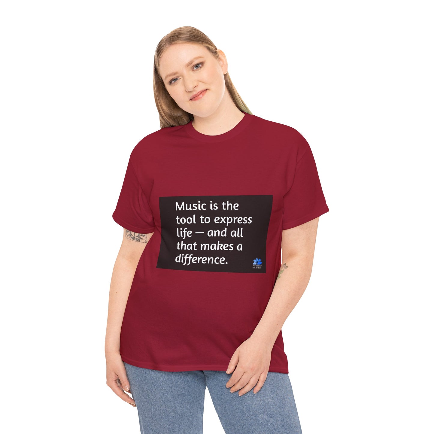 Alarm Dance Unisex ™ Heavy Cotton T-Shirt: Herbie Hancock Quotes 