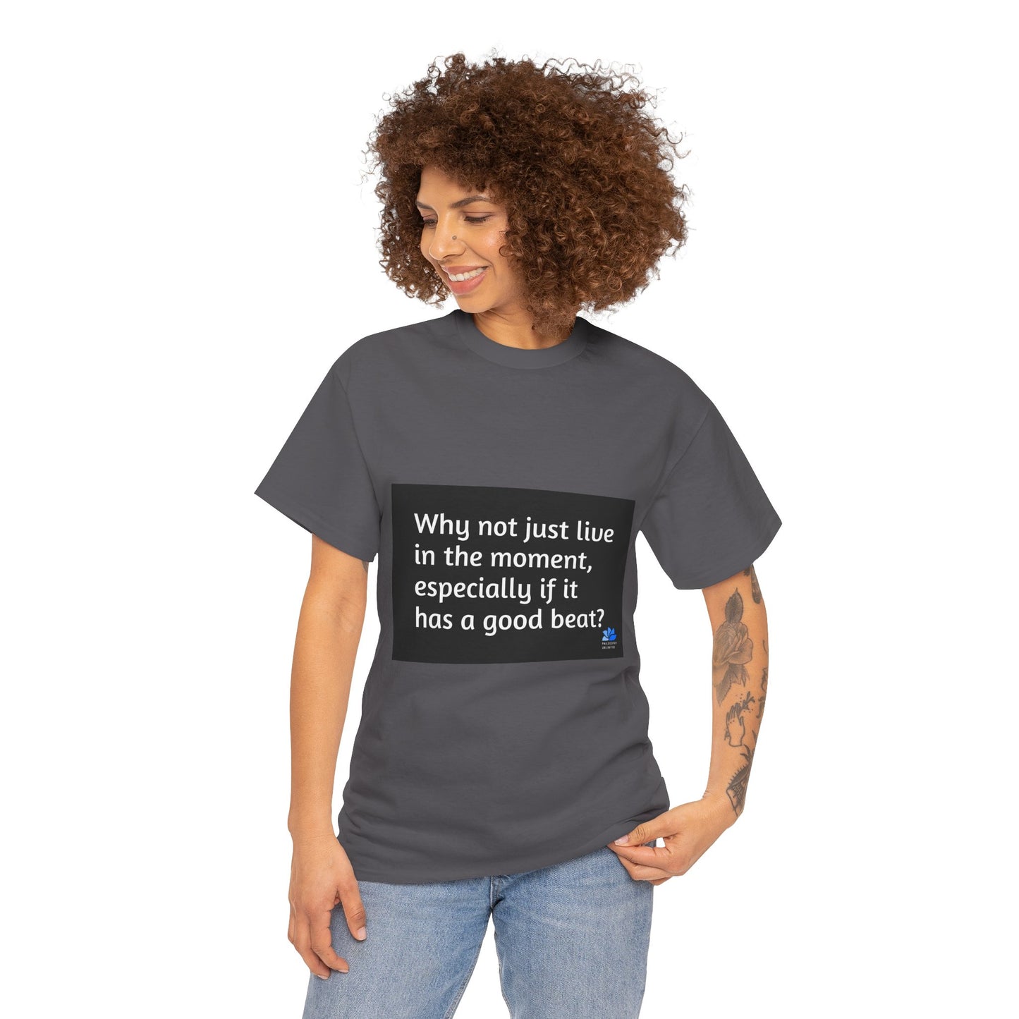 Alarm Dance Unisex ™ Heavy Cotton T-Shirt: Zitate von Goldie Hawn 