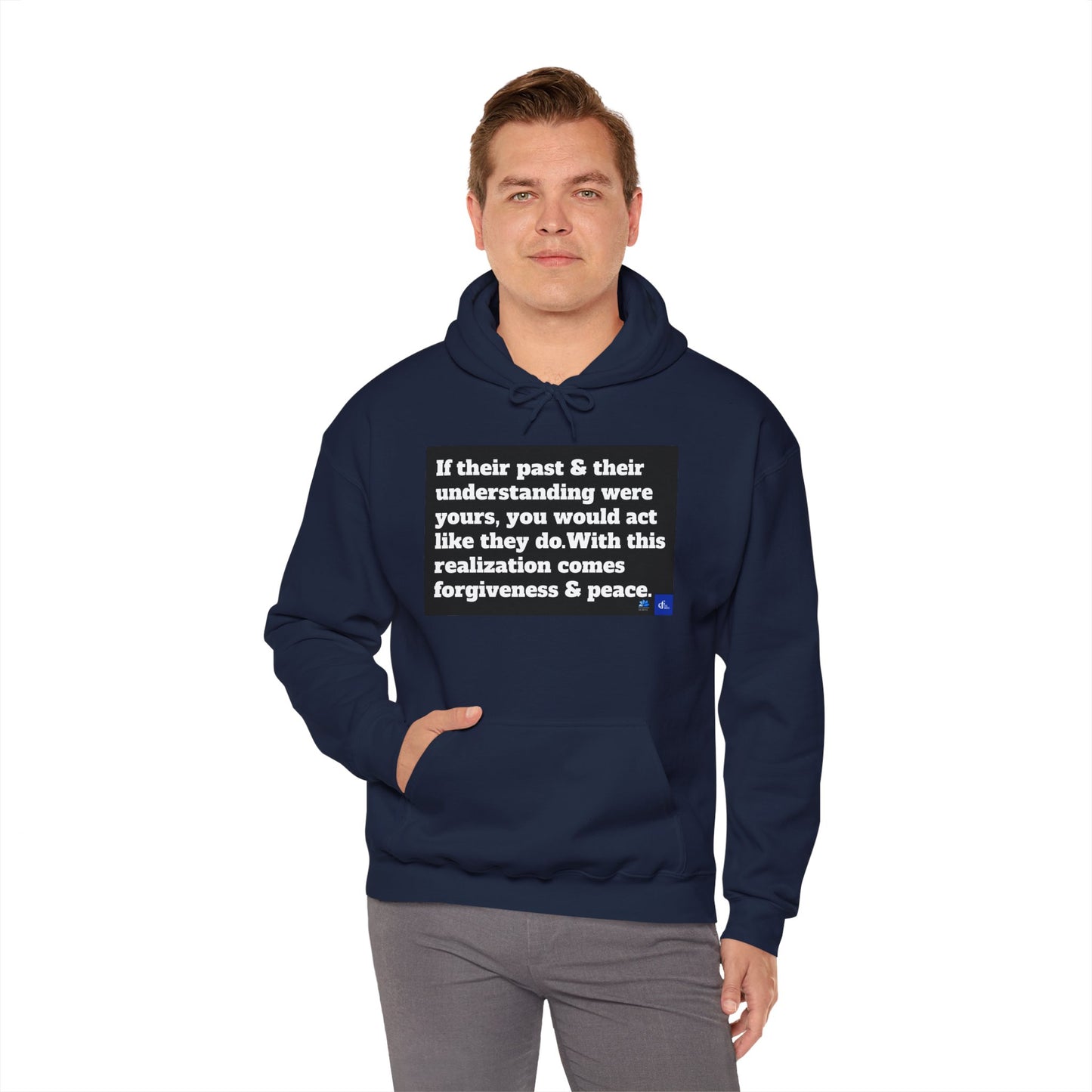 Back In Peace Unisex Heavy Blend ™ Hoodie: Fabien Landry Quotes 