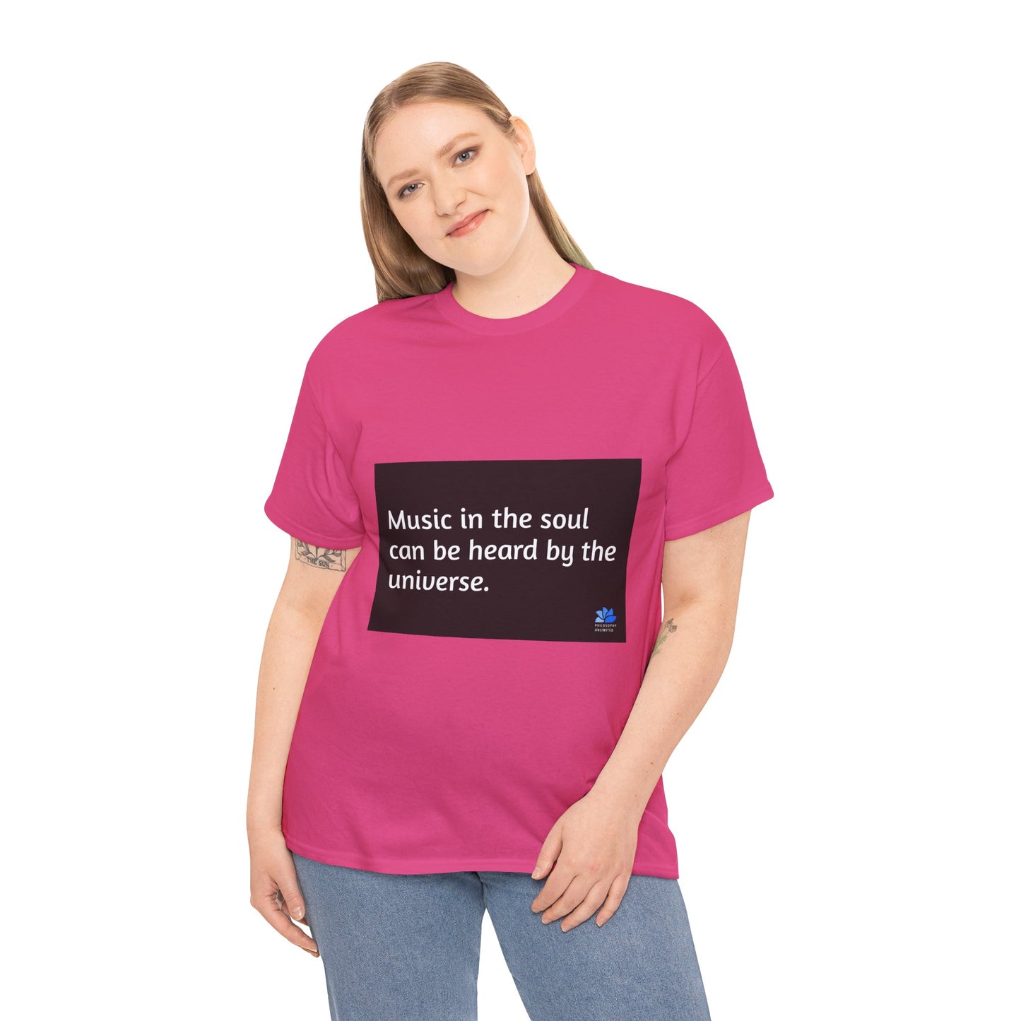 Alarm Dance Unisex ™ Heavy Cotton T-Shirt: Lao Tzu Quotes 