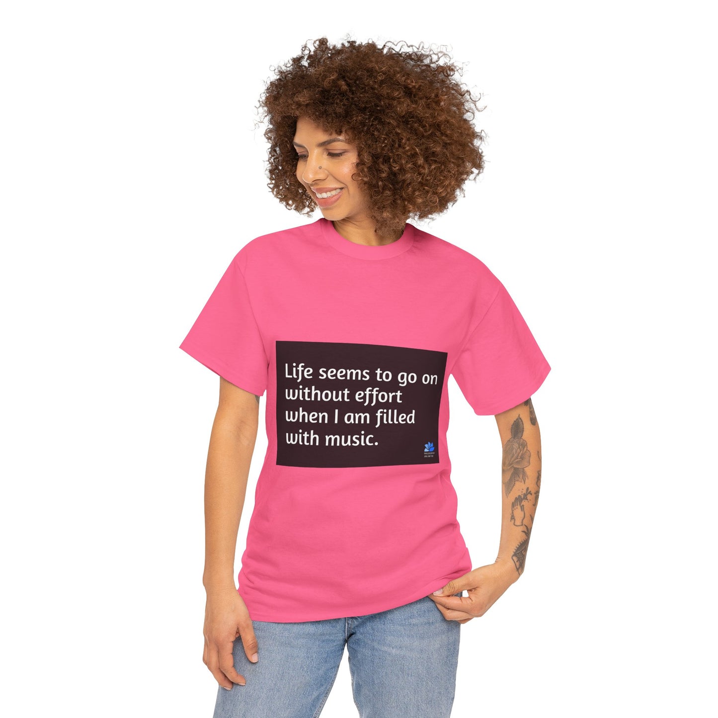 Alarm Dance Unisex ™ T-shirt en coton épais : Citations de George Eliot 