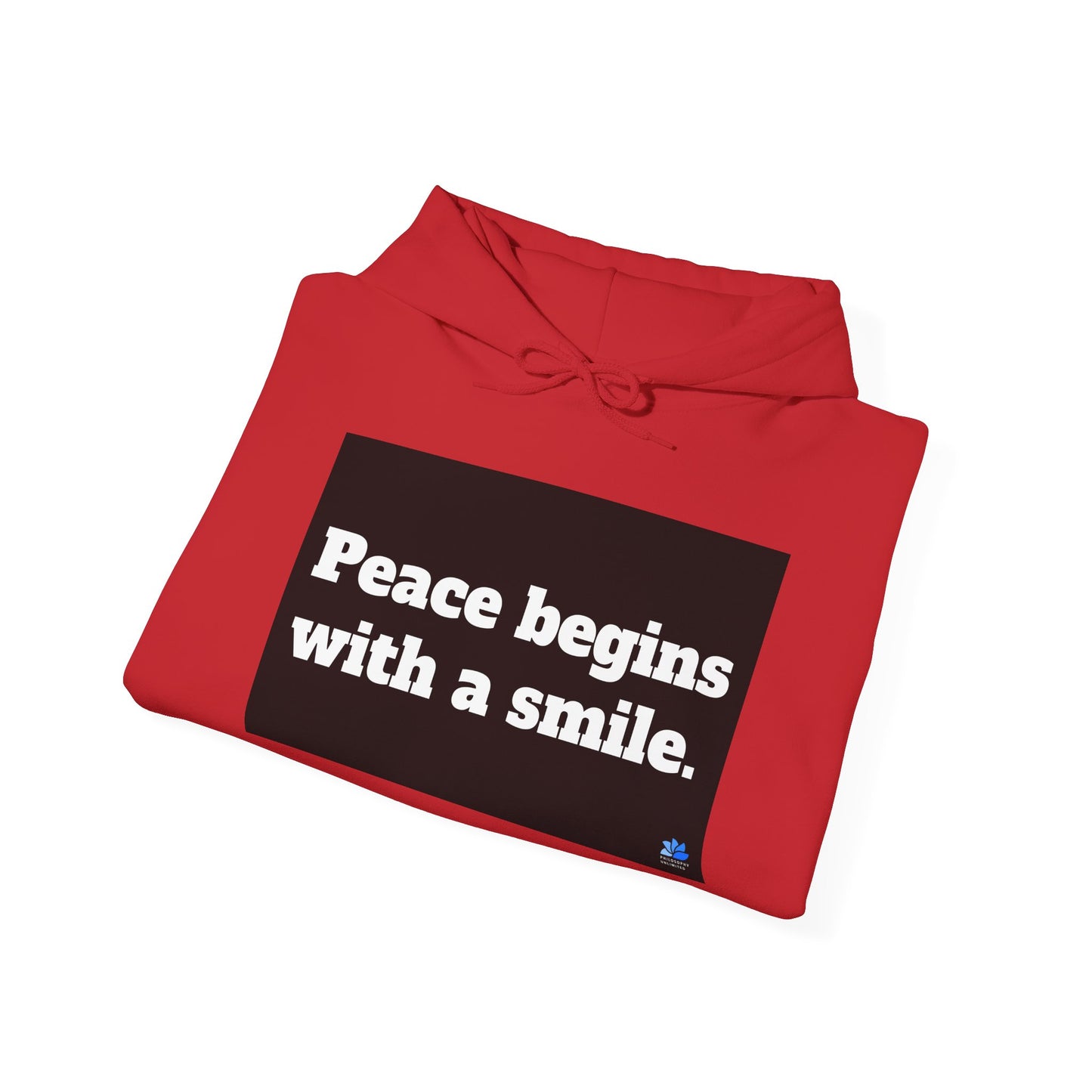 Back In Peace Unisex Heavy Blend ™ Hoodie: Mother Teresa Quotes 