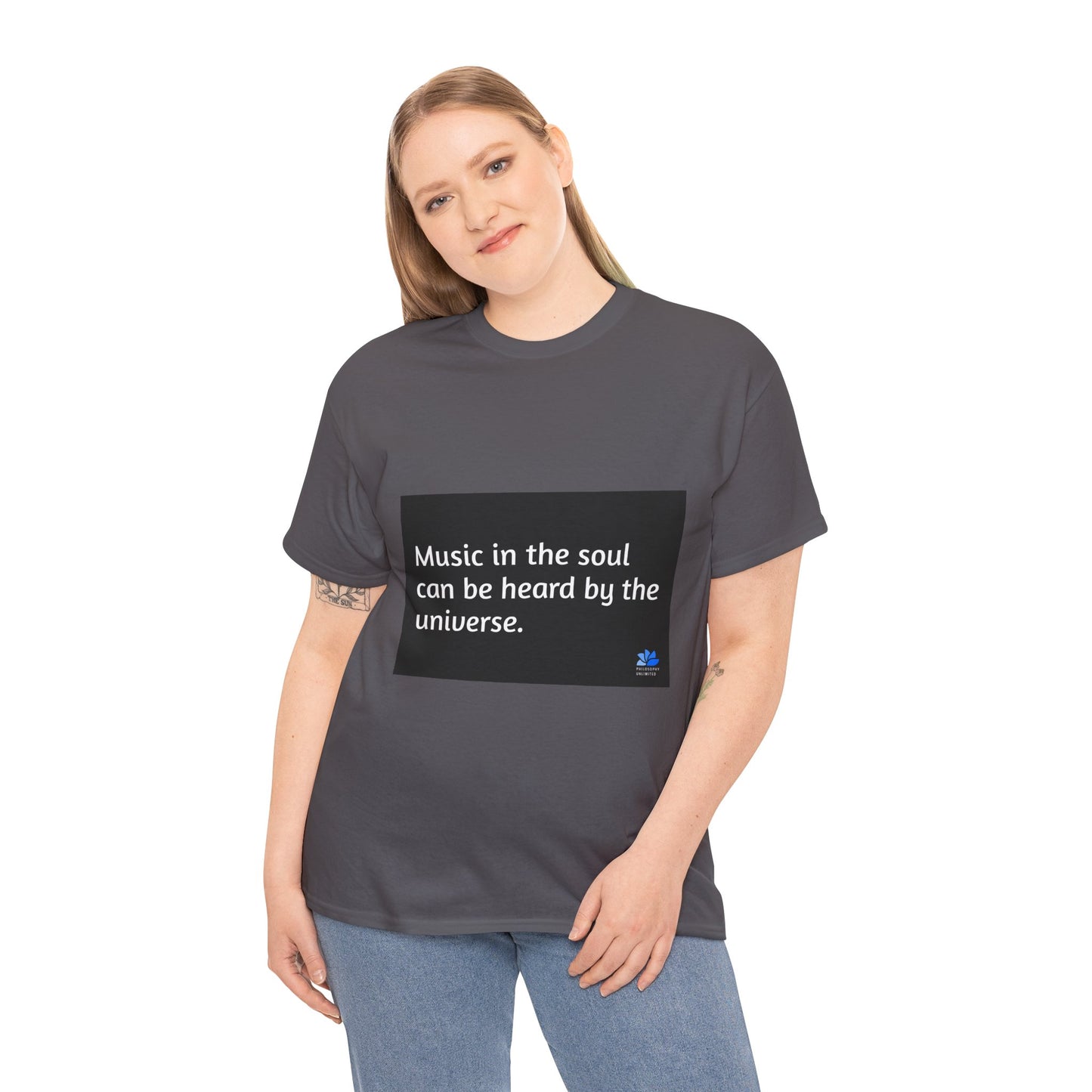 Alarm Dance Unisex ™ Heavy Cotton T-Shirt: Lao Tzu Quotes 