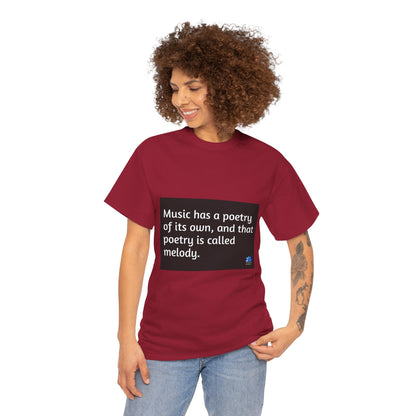 Alarm Dance Unisex™ T-shirt i kraftig bomull: Joshua Logan Quotes 