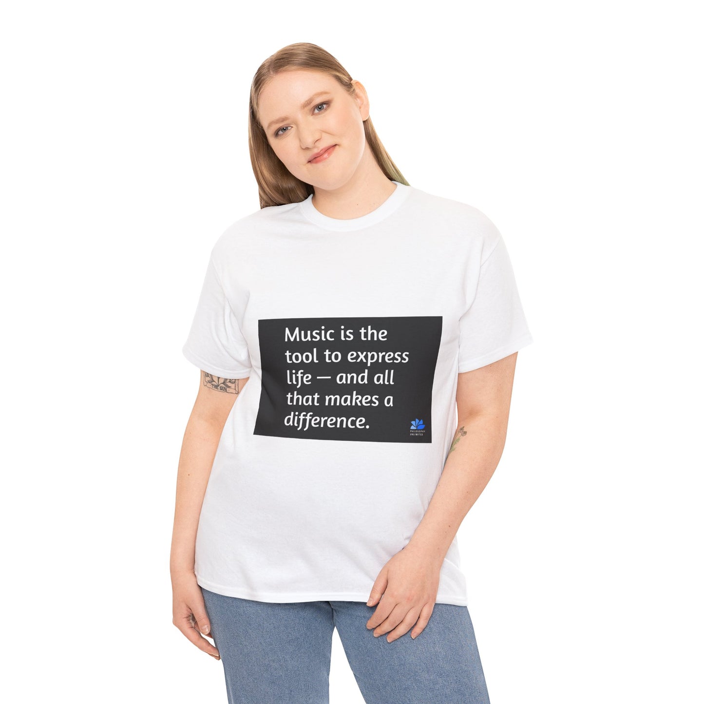 Alarm Dance Unisex ™ Heavy Cotton T-Shirt: Herbie Hancock Quotes 