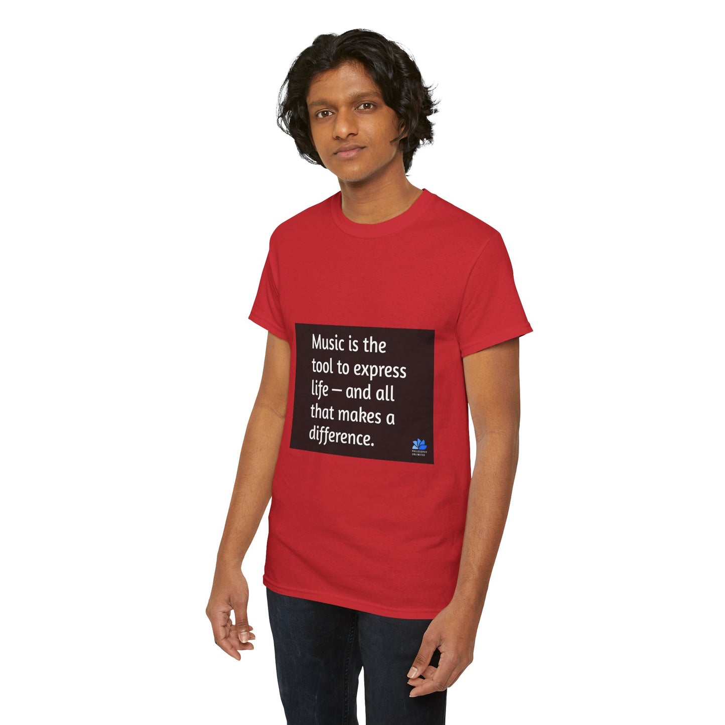 Alarm Dance Unisex ™ Heavy Cotton T-Shirt: Herbie Hancock Quotes 