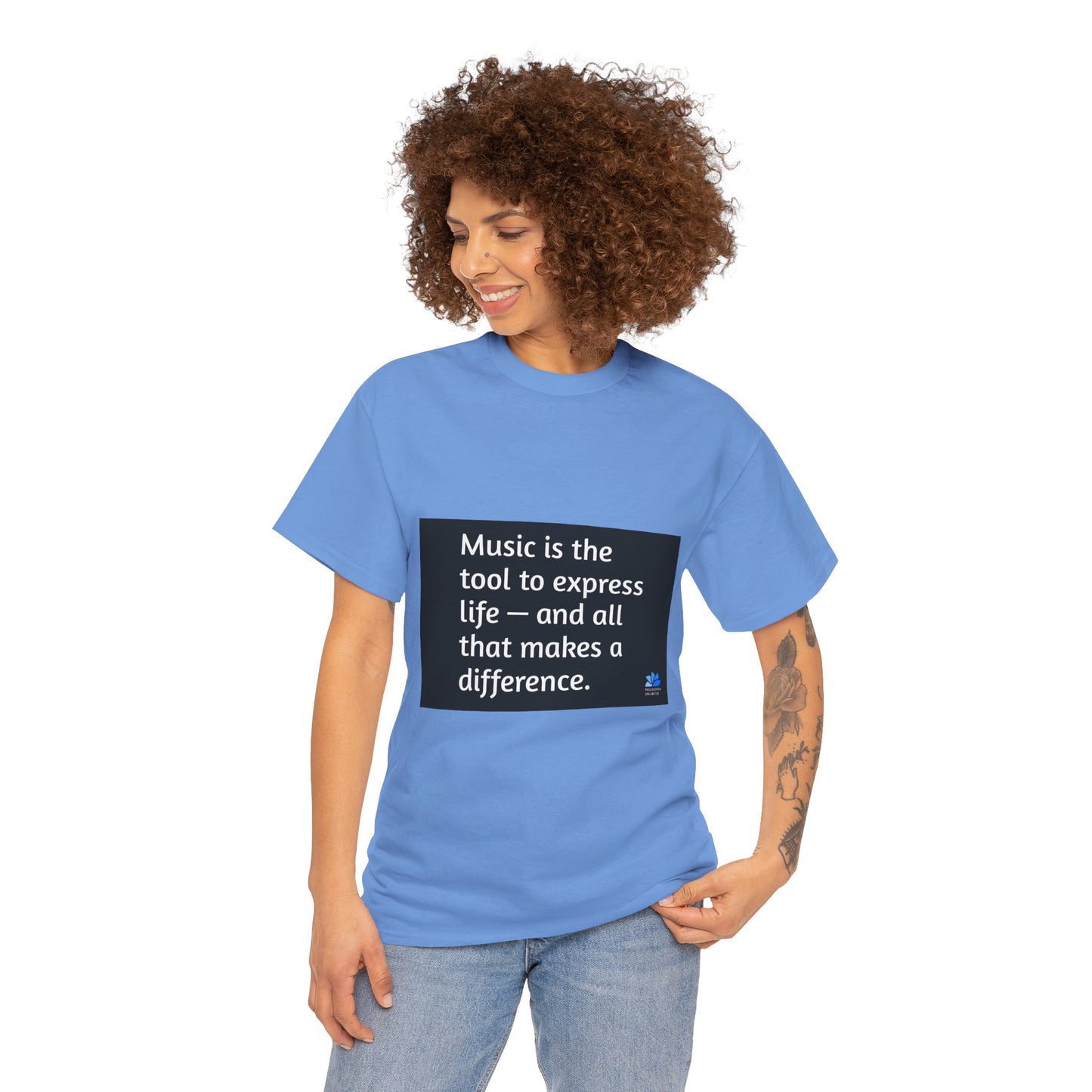 Alarm Dance Unisex ™ Heavy Cotton T-Shirt: Herbie Hancock Quotes 