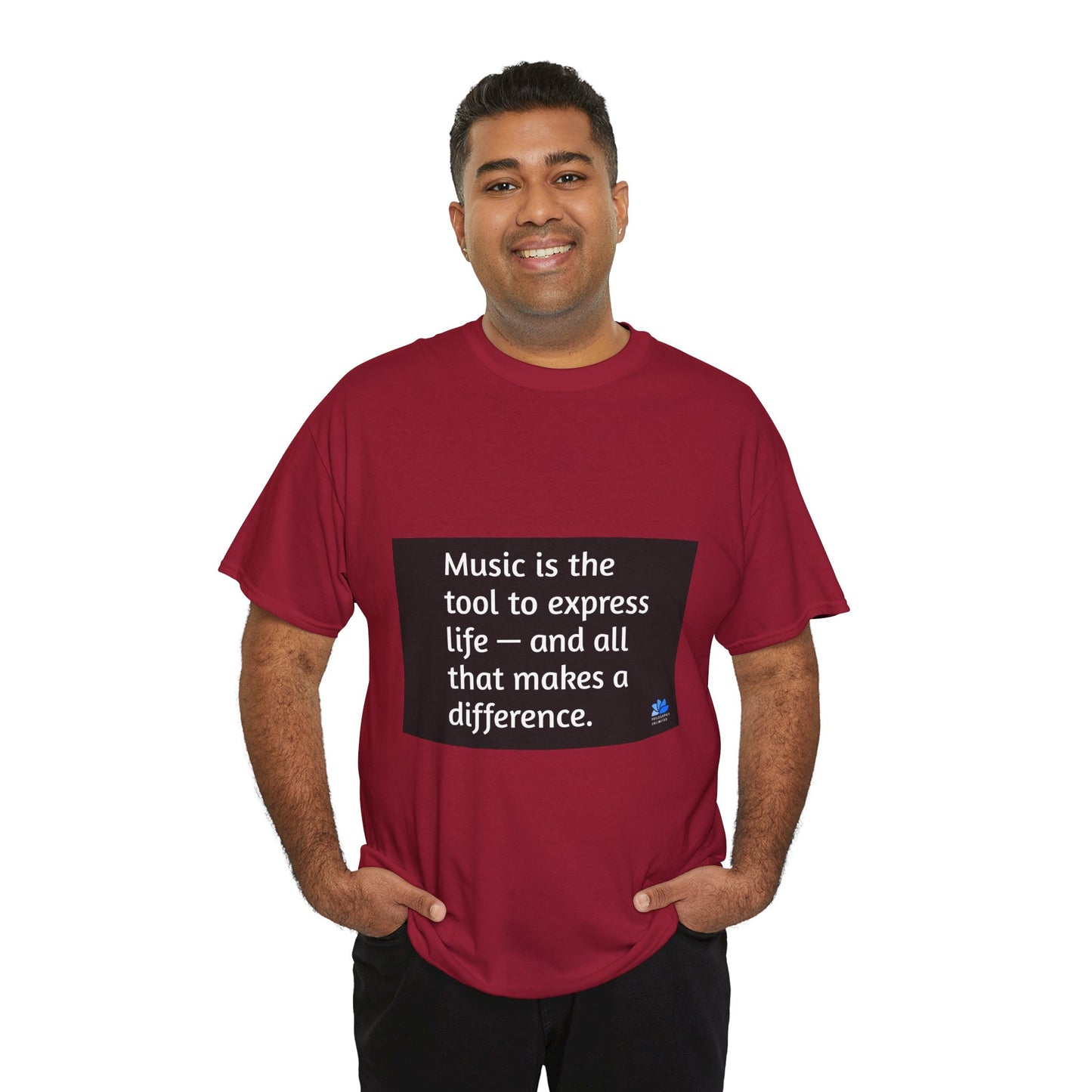 Alarm Dance Unisex ™ Heavy Cotton T-Shirt: Herbie Hancock Quotes 