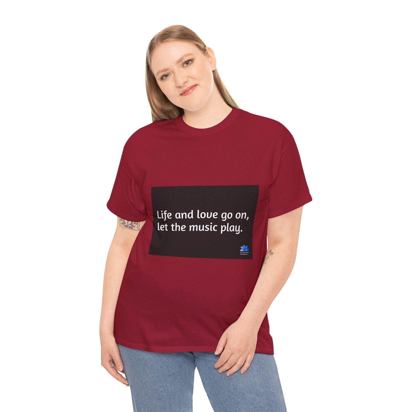 Alarm Dance Unisex™ T-shirt i kraftig bomuld: Johnny Cash Quotes 