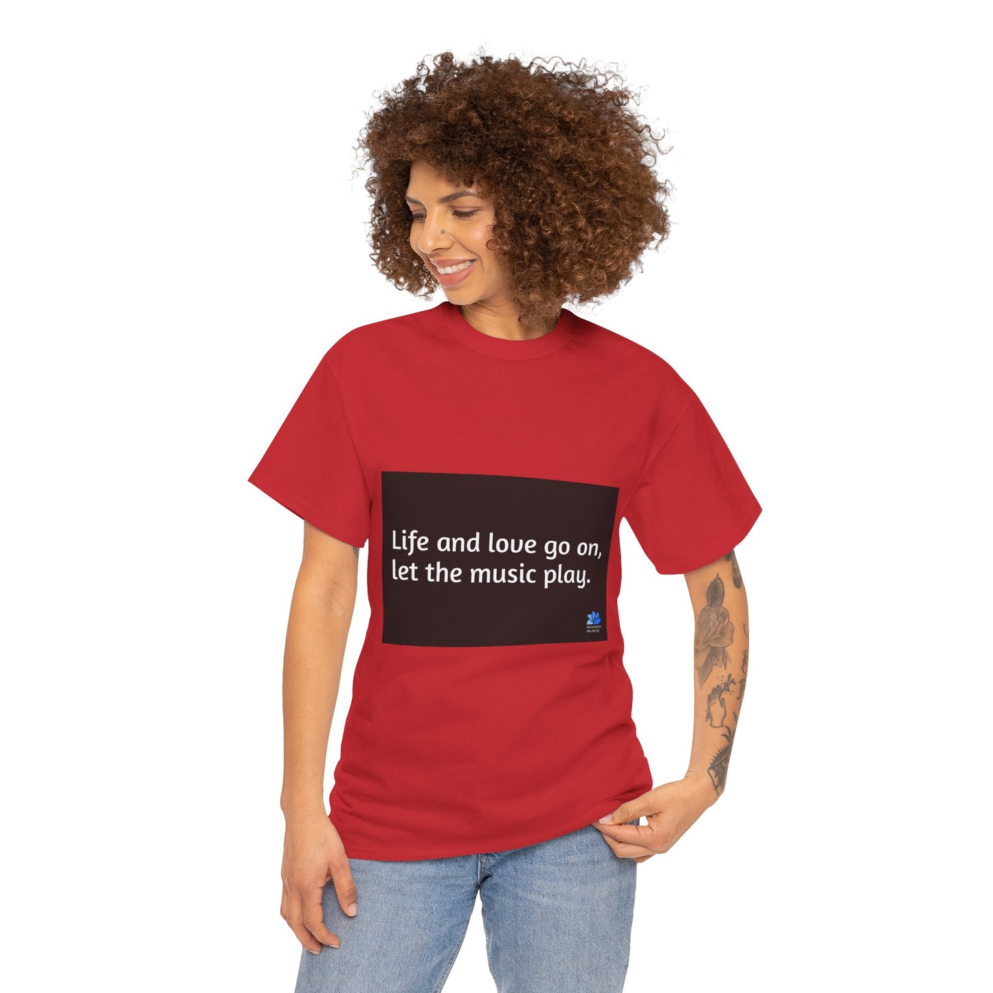 Alarm Dance Unisex™ T-shirt i kraftig bomuld: Johnny Cash Quotes 