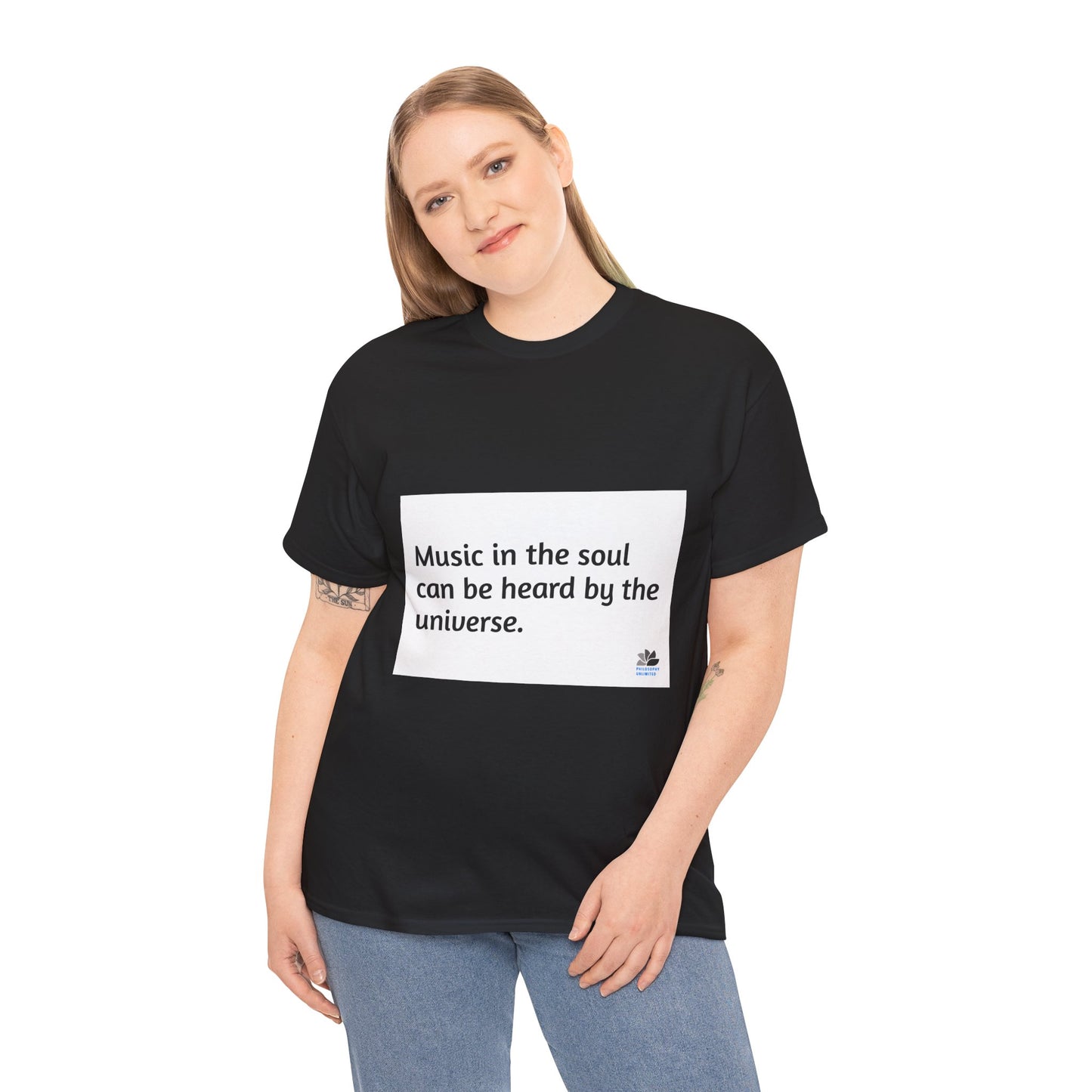 Alarm Dance Unisex ™ Heavy Cotton T-Shirt: Lao Tzu Quotes 