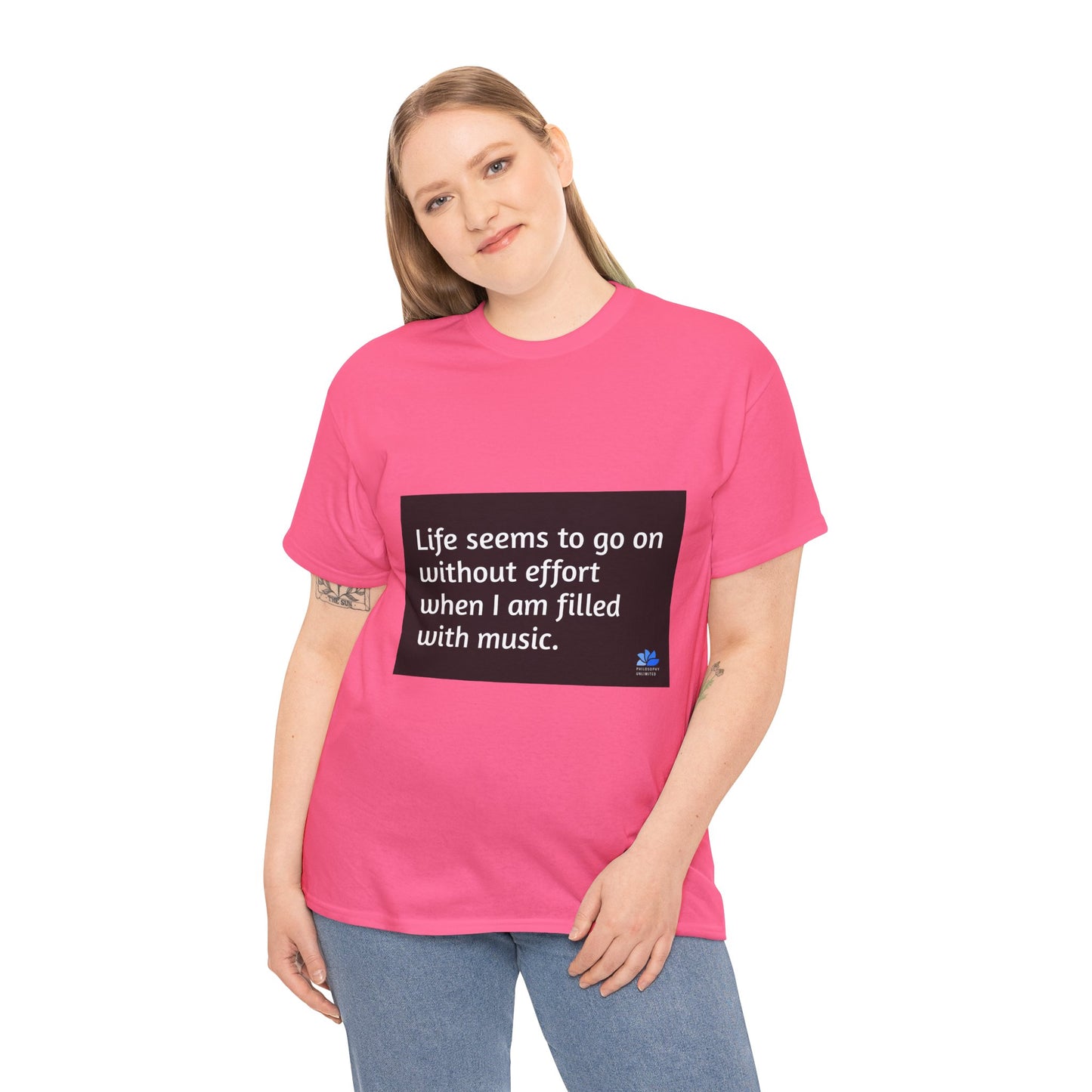 Alarm Dance Unisex ™ T-shirt en coton épais : Citations de George Eliot 