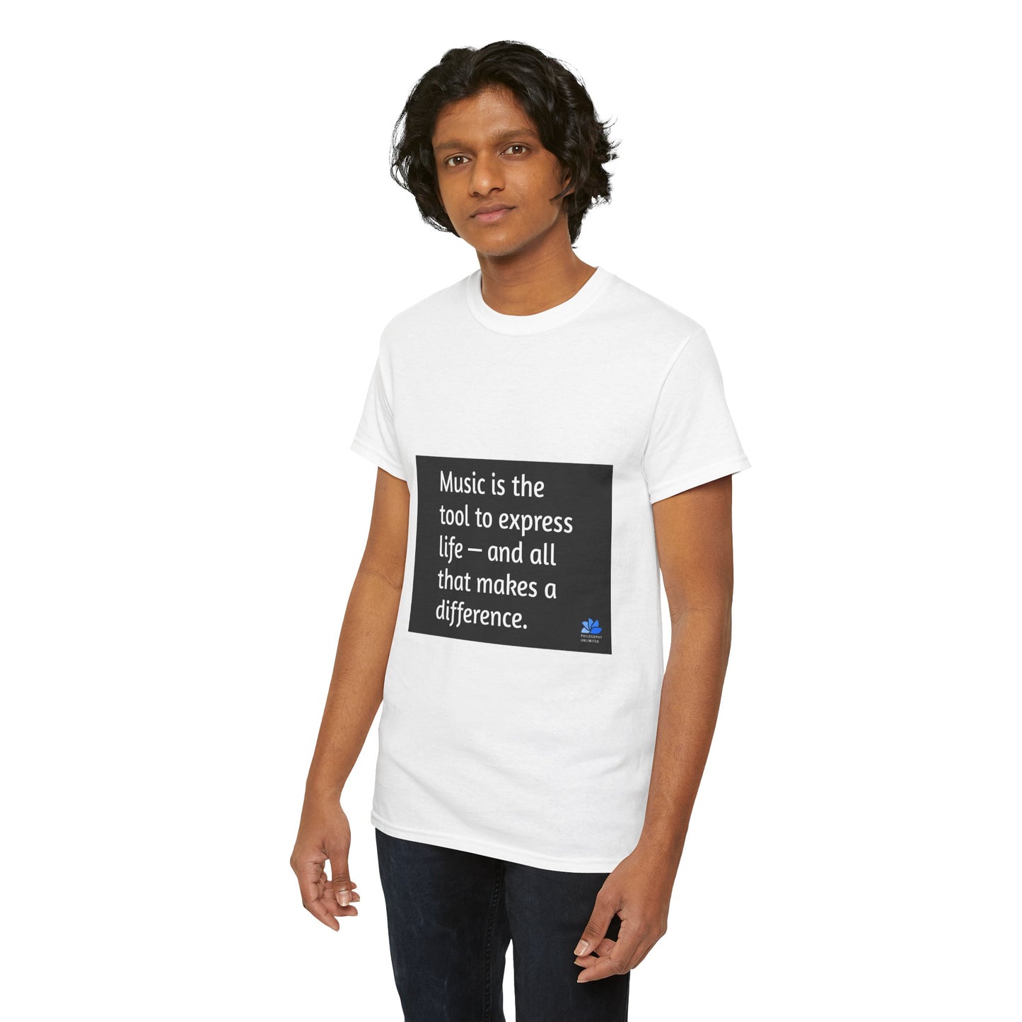 Alarm Dance Unisex ™ Heavy Cotton T-Shirt: Herbie Hancock Quotes 