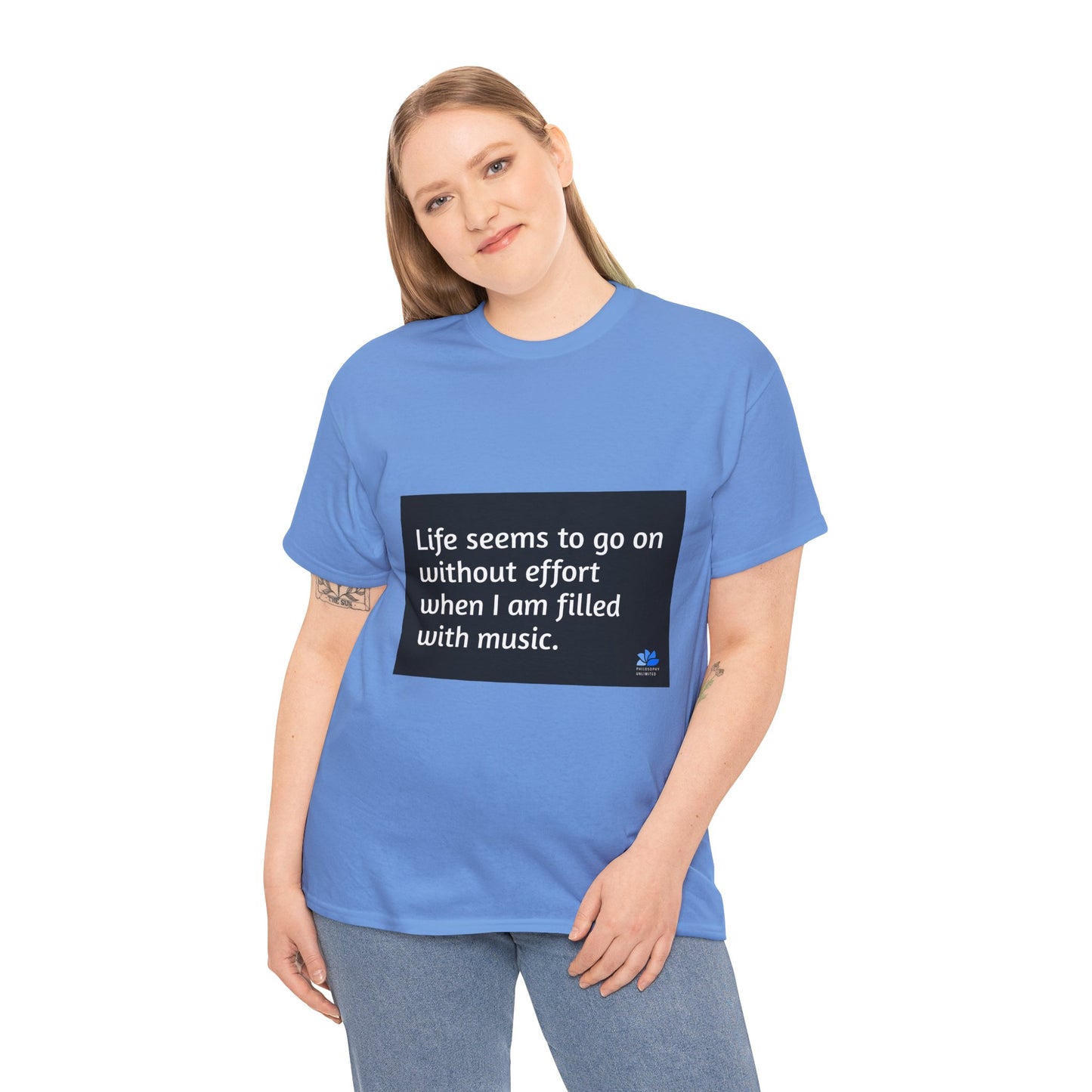 Alarm Dance Unisex ™ T-shirt en coton épais : Citations de George Eliot 