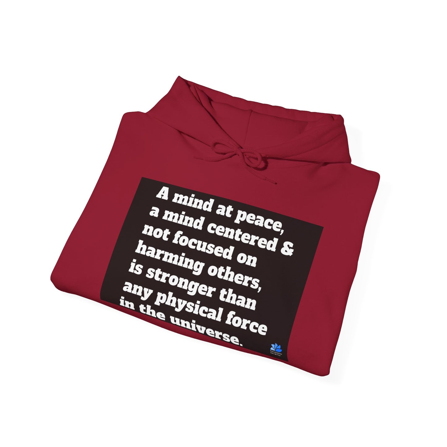 Back In Peace Sweat à capuche unisexe Heavy Blend™: Citations de Wayne Dyer 