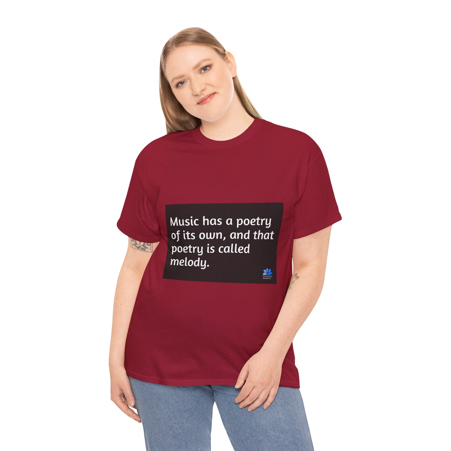 Alarm Dance Unisex™ T-shirt i kraftig bomull: Joshua Logan Quotes 