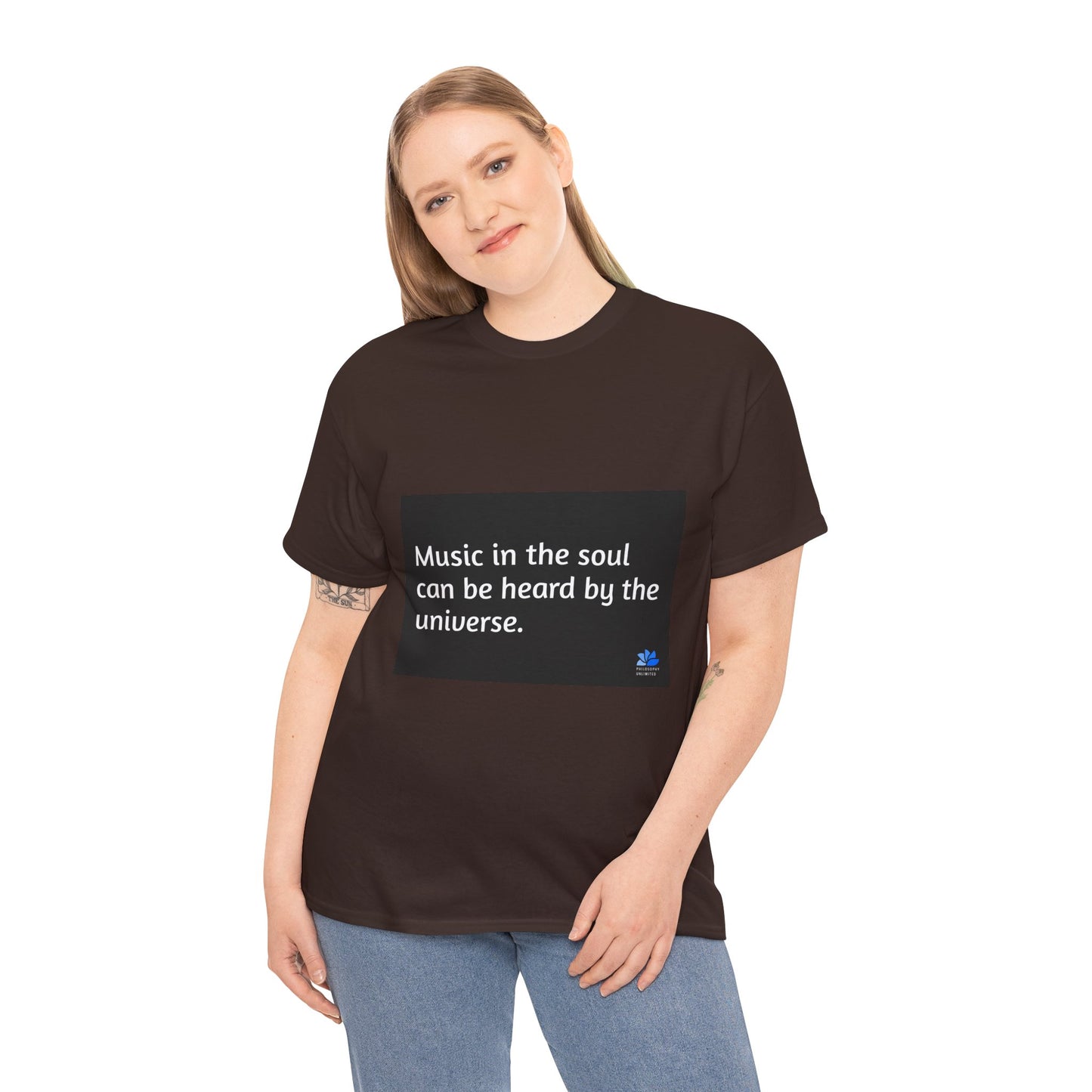 Alarm Dance Unisex ™ Heavy Cotton T-Shirt: Lao Tzu Quotes 