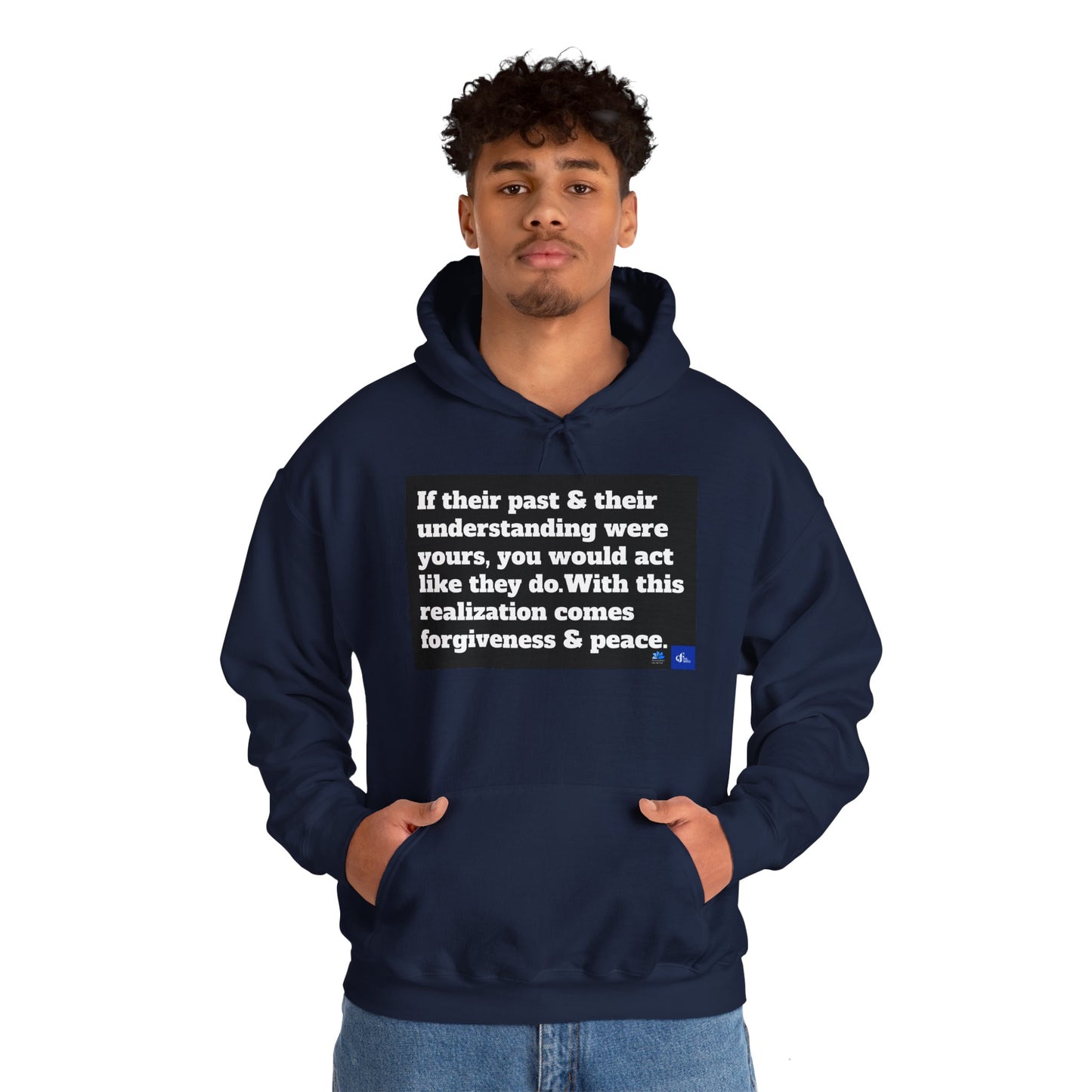 Back In Peace Unisex Heavy Blend ™ Hoodie: Fabien Landry Quotes 