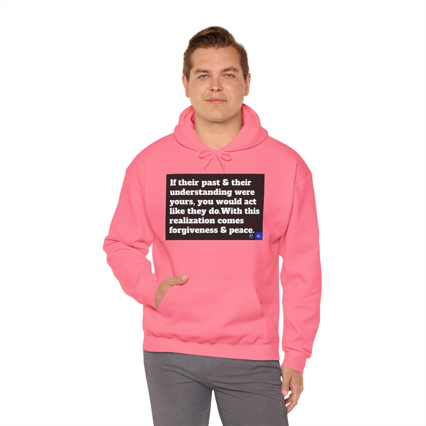 Back In Peace Unisex Heavy Blend ™ Hoodie: Fabien Landry Quotes 