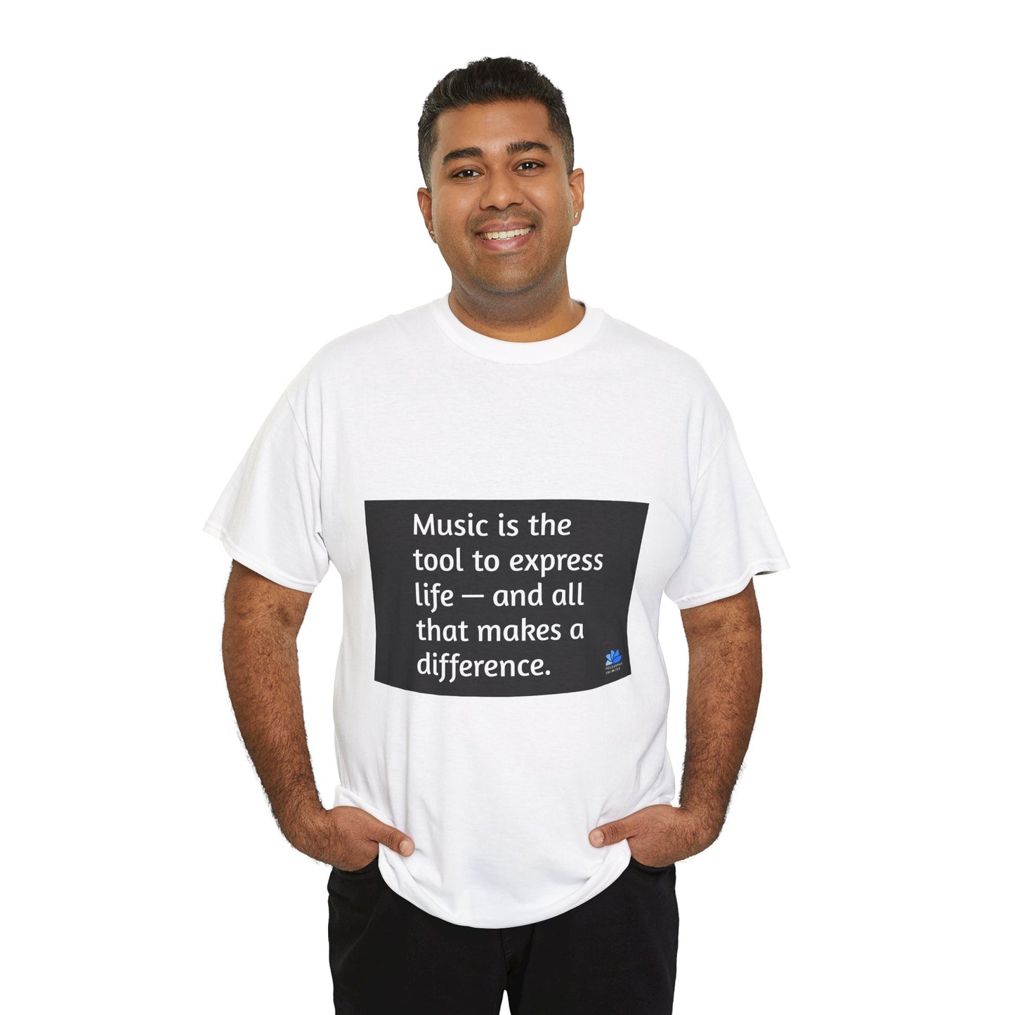 Alarm Dance Unisex ™ Heavy Cotton T-Shirt: Herbie Hancock Quotes 