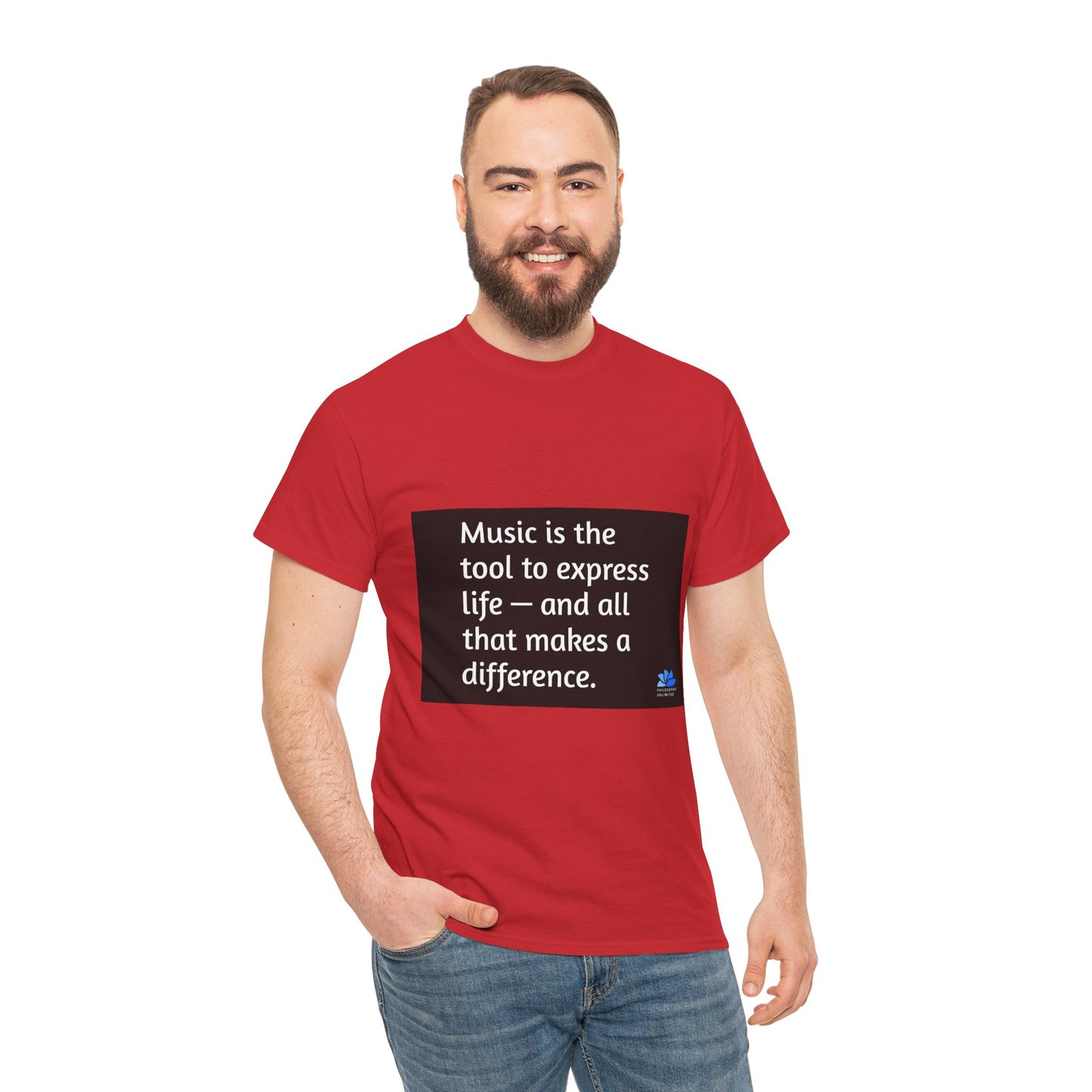 Alarm Dance Unisex ™ Heavy Cotton T-Shirt: Herbie Hancock Quotes 