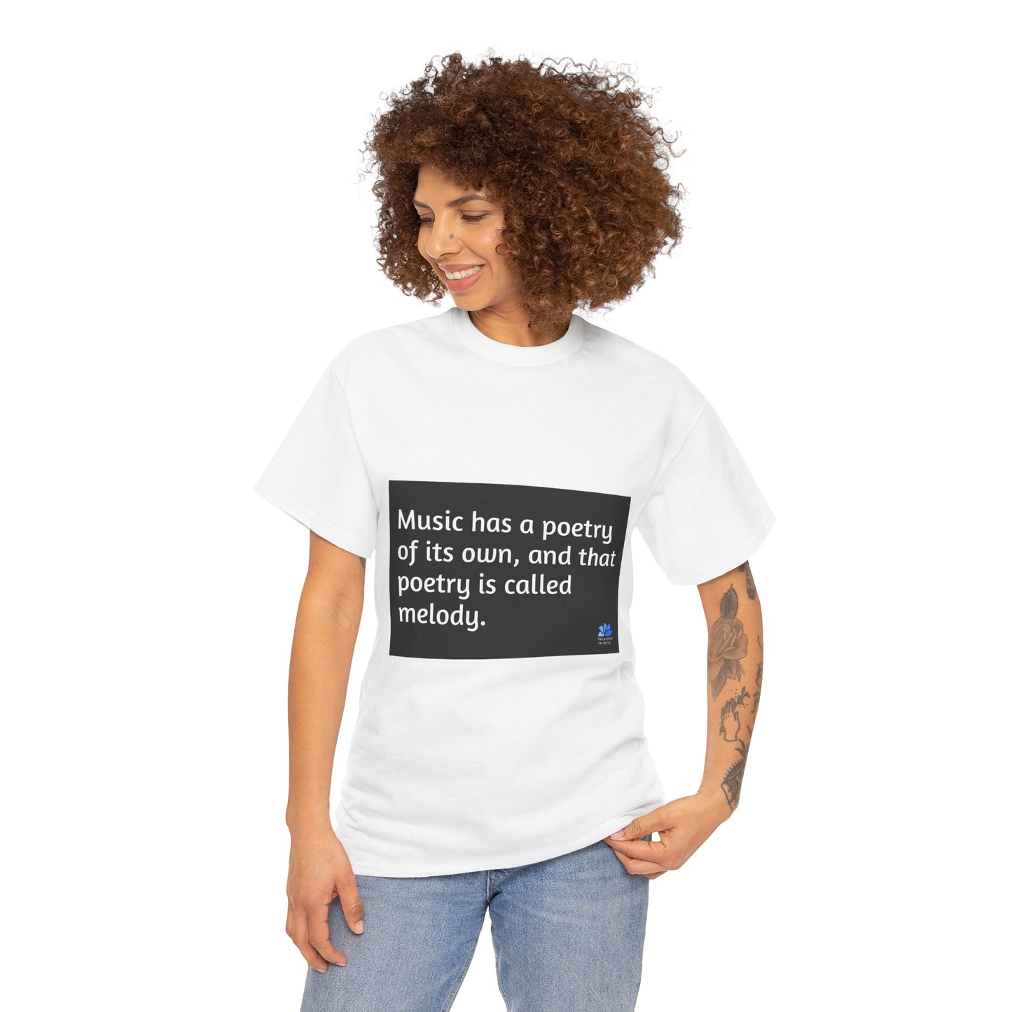 Alarm Dance Unisex™ T-shirt i kraftig bomull: Joshua Logan Quotes 