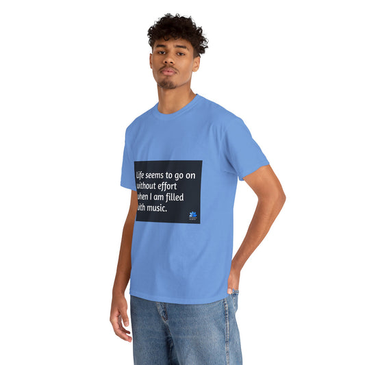 Alarm Dance Unisex ™ Heavy Cotton T-Shirt: George Eliot Quotes 