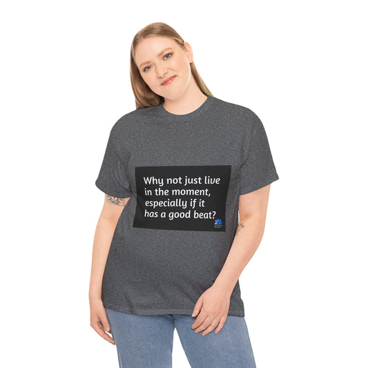 Alarm Dance Unisex™ T-shirt i kraftig bomull: Goldie Hawn Quotes 