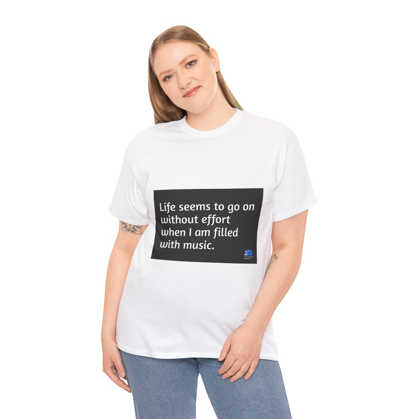 Alarm Dance Unisex ™ T-shirt en coton épais : Citations de George Eliot 