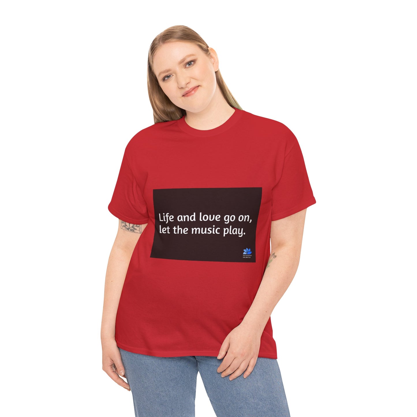 Alarm Dance Unisex™ T-shirt i kraftig bomuld: Johnny Cash Quotes 