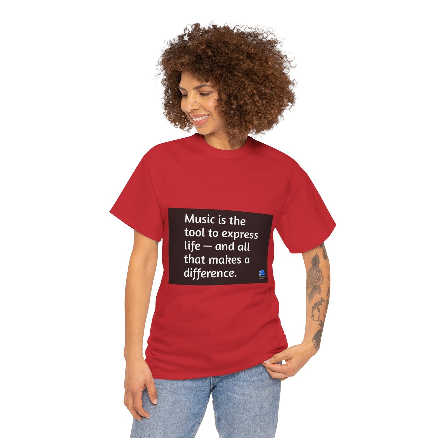 Alarm Dance Unisex ™ Heavy Cotton T-Shirt: Herbie Hancock Quotes 