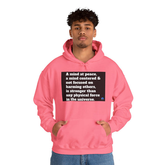 Back In Peace Unisex Heavy Blend ™ Hoodie: Wayne Dyer Quotes 