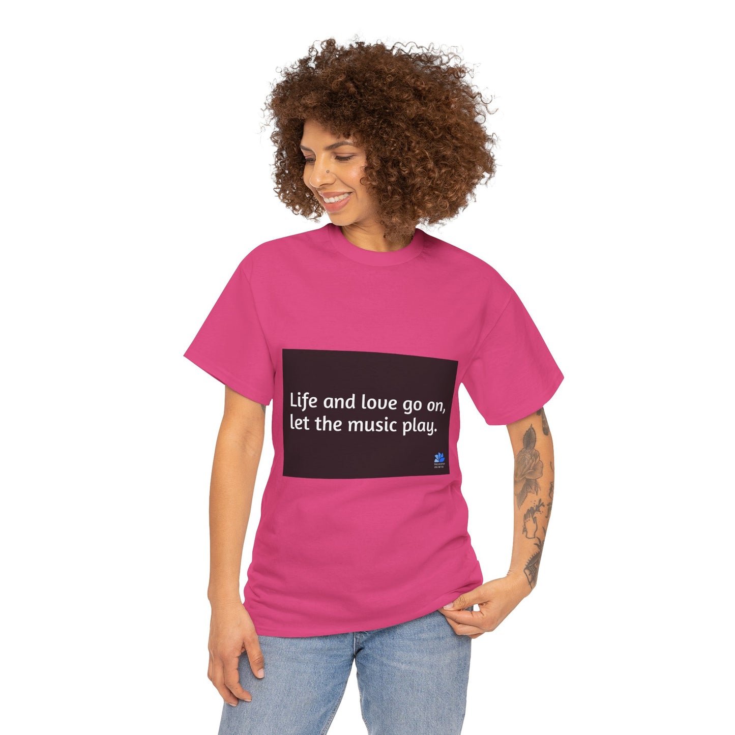 Alarm Dance Unisex™ T-shirt i kraftig bomuld: Johnny Cash Quotes 